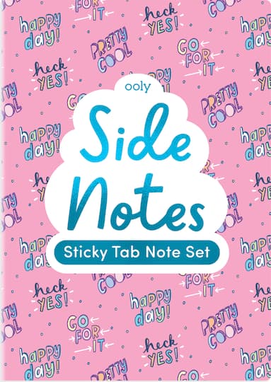 OOLY Side Notes Make Magic Sticky Tab Note Pad Set